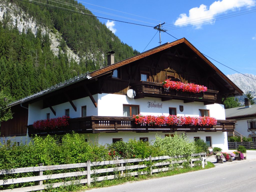 Typisch Oostenrijkse huizen.