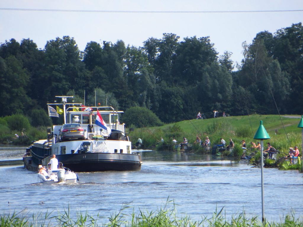 Vertier op en langs de Oude IJssel even ten westen van Doetinchem.